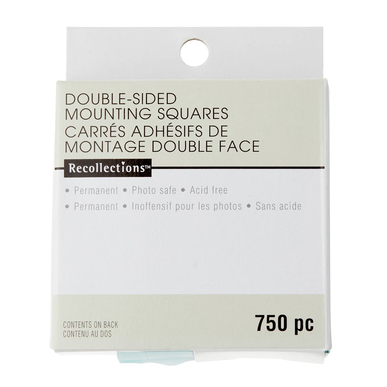 12 Packs: 750 ct. (9000 total) Double-Sided Mounting Squares by Recollections&#x2122;